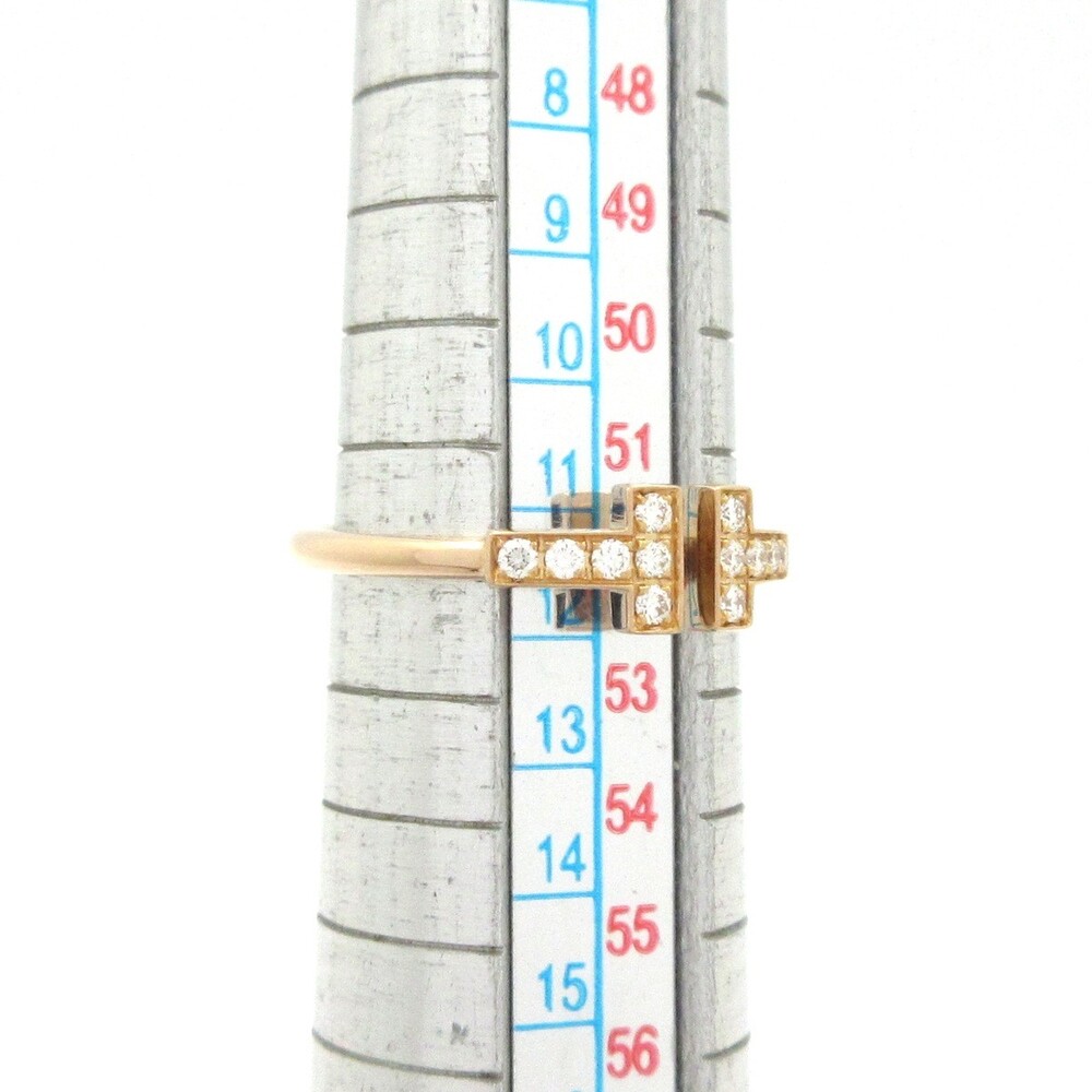 Tiffany&Co. T Wire 18K Rose Gold #374119T22B - Picture 6 of 7